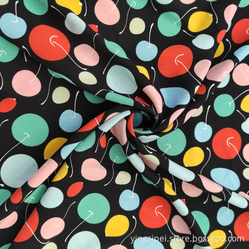 Good Quality 4 Way Stretch Poly Printing Floral Chiffon Fabric